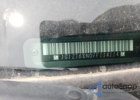 2007 Chevrolet Malibu Maxx Lt from USA, damaged, VIN 1G1ZT68N07F114114